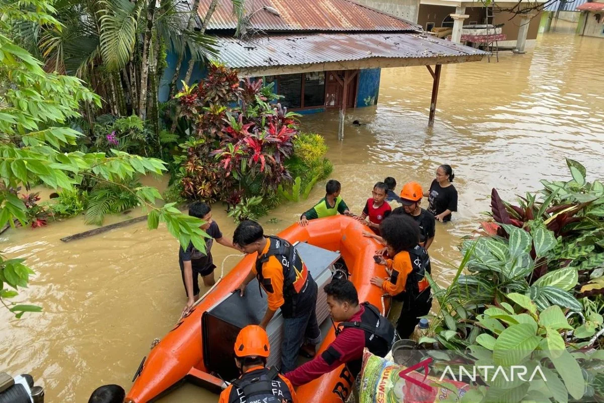Banjir di Kendari, 2 Warga Tewas dan 3.517 Jiwa Terdampak