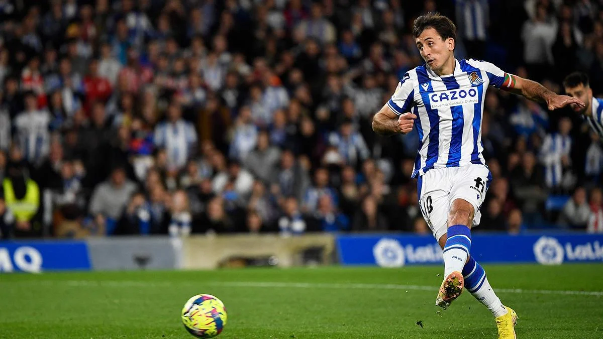 Oyarzabal Cetak Gol Penalti, Real Sociedad Tahan Imbang Real Betis 2-2